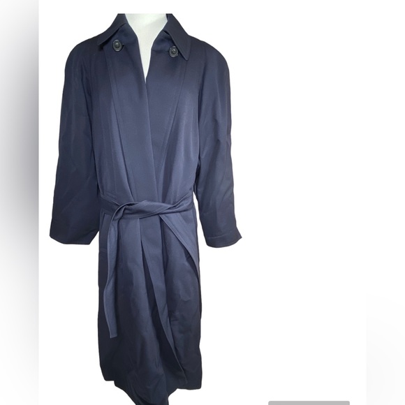 EUC AQUASCUTUM LIMITED EDITION WOMEN’S BELTED LONG COAT US 8 - Picture 1 of 8